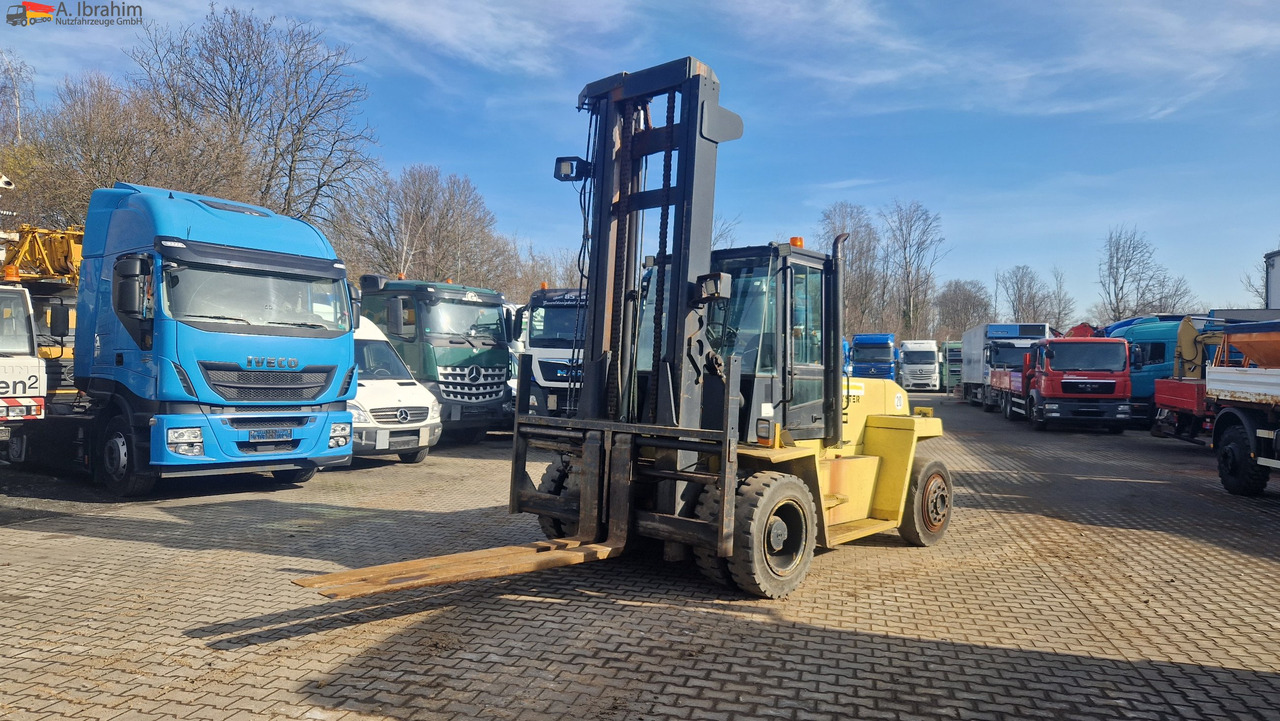 Hyster H 12.00 XL2 12t Stapler Hubkraft | Top Zustand - Empilhador a diesel: foto 1 Hyster H 12.00 XL2 12t Stapler Hubkraft | Top Zustand - Empilhador a diesel: foto 1