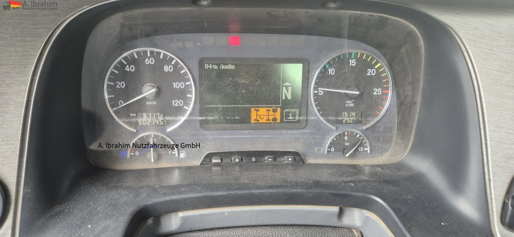Camião multibenne Mercedes-Benz 2544 L Meiller Absetzkipper 6x2, Vorlauf-Lenkachse: foto 13