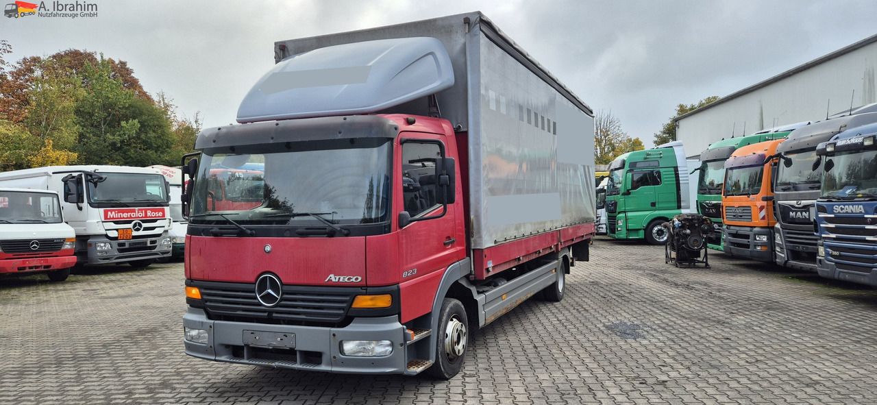 Mercedes-Benz Atego 823 LBW | Radstand 4900 mm | 7.2 m Pritsche Klima | 3 Pedals - Carrinha de lona: foto 1 Mercedes-Benz Atego 823 LBW | Radstand 4900 mm | 7.2 m Pritsche Klima | 3 Pedals - Carrinha de lona: foto 1
