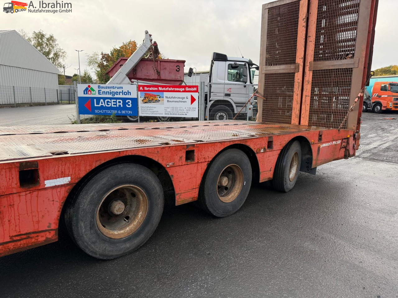 Nooteboom OSD-48-03 V/L ausziehbar | 1 x Lenkachse | Rampen - Semi-reboque baixa: foto 3 Nooteboom OSD-48-03 V/L ausziehbar | 1 x Lenkachse | Rampen - Semi-reboque baixa: foto 3