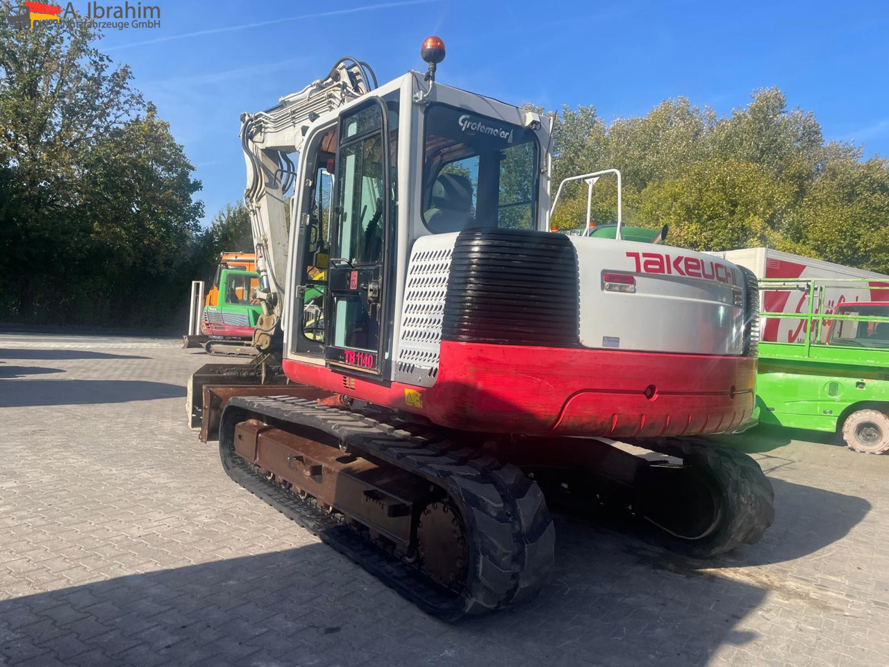 Locação financeira de Takeuchi TB 1140 14 Ton | Schnellwechsler | Schwenkfunktion | Klima | 5x Löffel | Radio Takeuchi TB 1140 14 Ton | Schnellwechsler | Schwenkfunktion | Klima | 5x Löffel | Radio: foto 10 Locação financeira de Takeuchi TB 1140 14 Ton | Schnellwechsler | Schwenkfunktion | Klima | 5x Löffel | Radio Takeuchi TB 1140 14 Ton | Schnellwechsler | Schwenkfunktion | Klima | 5x Löffel | Radio: foto 10