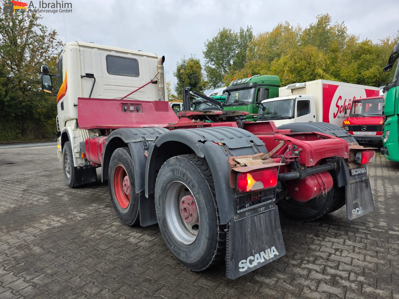 Tractor Scania R560 | 6x4 | V8 | Blatt Blatt | Schaltgetriebe | Kipphydraulik | Klima | Trommelbremse| 3 Pedals: foto 12
