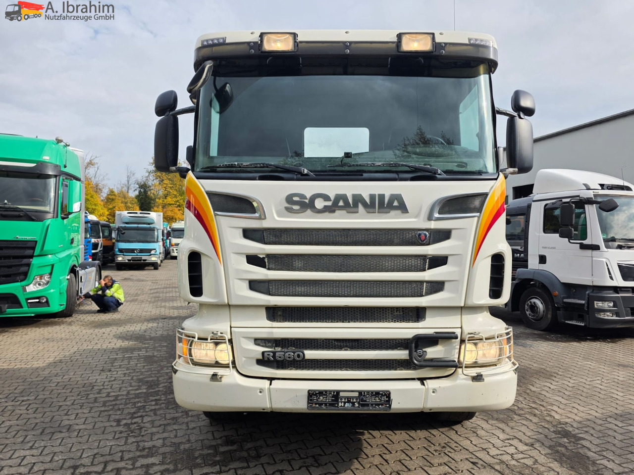 Tractor Scania R560 | 6x4 | V8 | Blatt Blatt | Schaltgetriebe | Kipphydraulik | Klima | Trommelbremse| 3 Pedals: foto 8