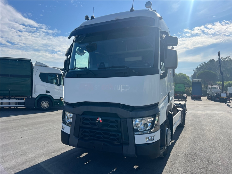 Renault T430 - Camião transportador de contêineres/ Caixa móvel: foto 2 Renault T430 - Camião transportador de contêineres/ Caixa móvel: foto 2