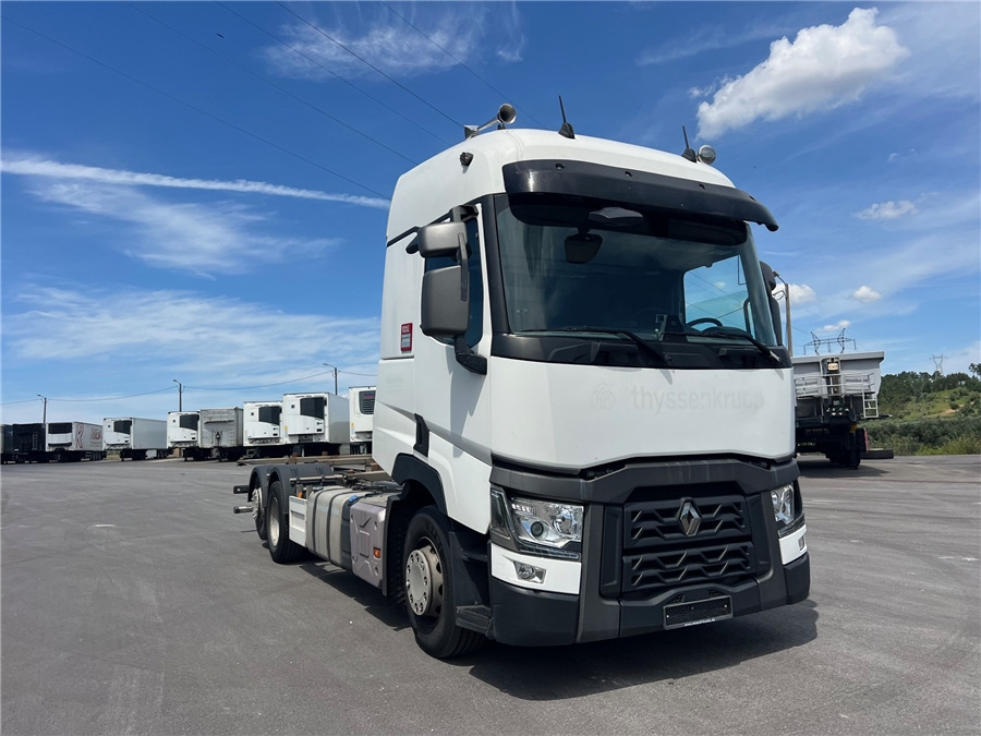 Renault T430 - Camião de caixa aberta/ Plataforma: foto 3 Renault T430 - Camião de caixa aberta/ Plataforma: foto 3