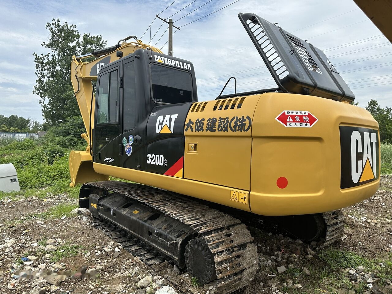 Escavadora de rastos Caterpillar 320D2: foto 6