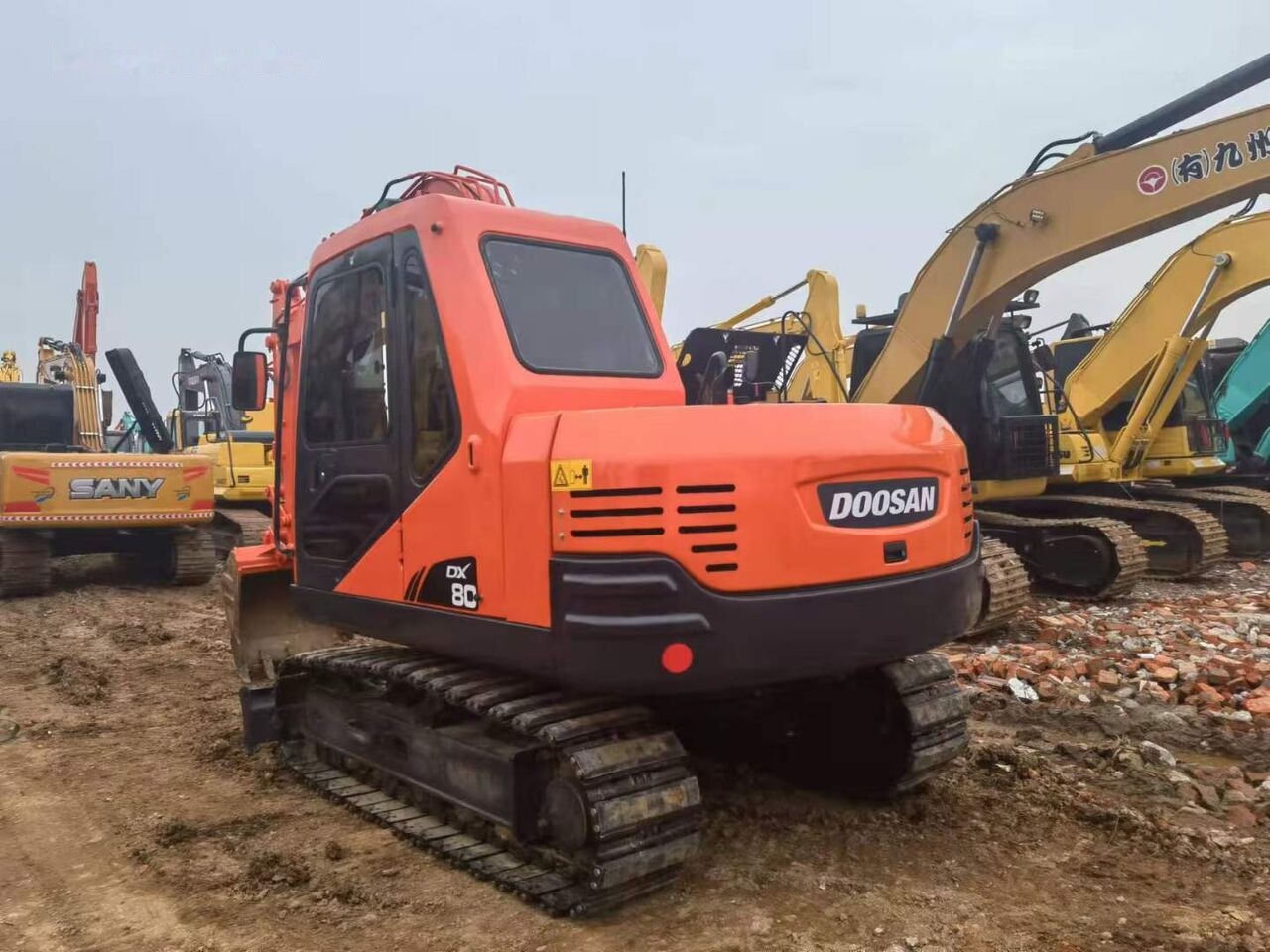 Doosan DX80 - Escavadora de rastos: foto 5 Doosan DX80 - Escavadora de rastos: foto 5