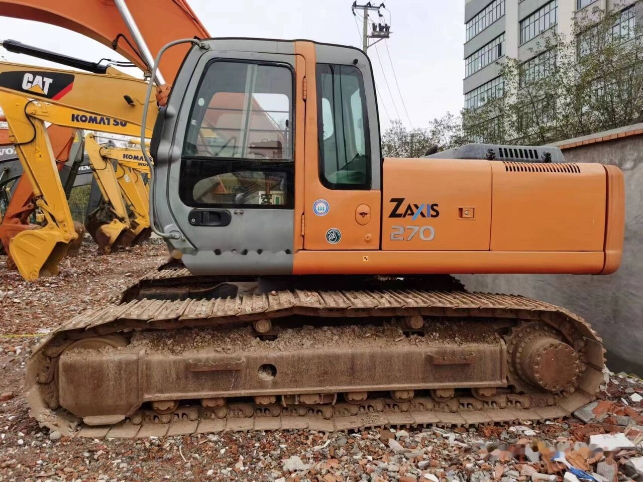 Escavadora de rastos Hitachi ZX270: foto 8