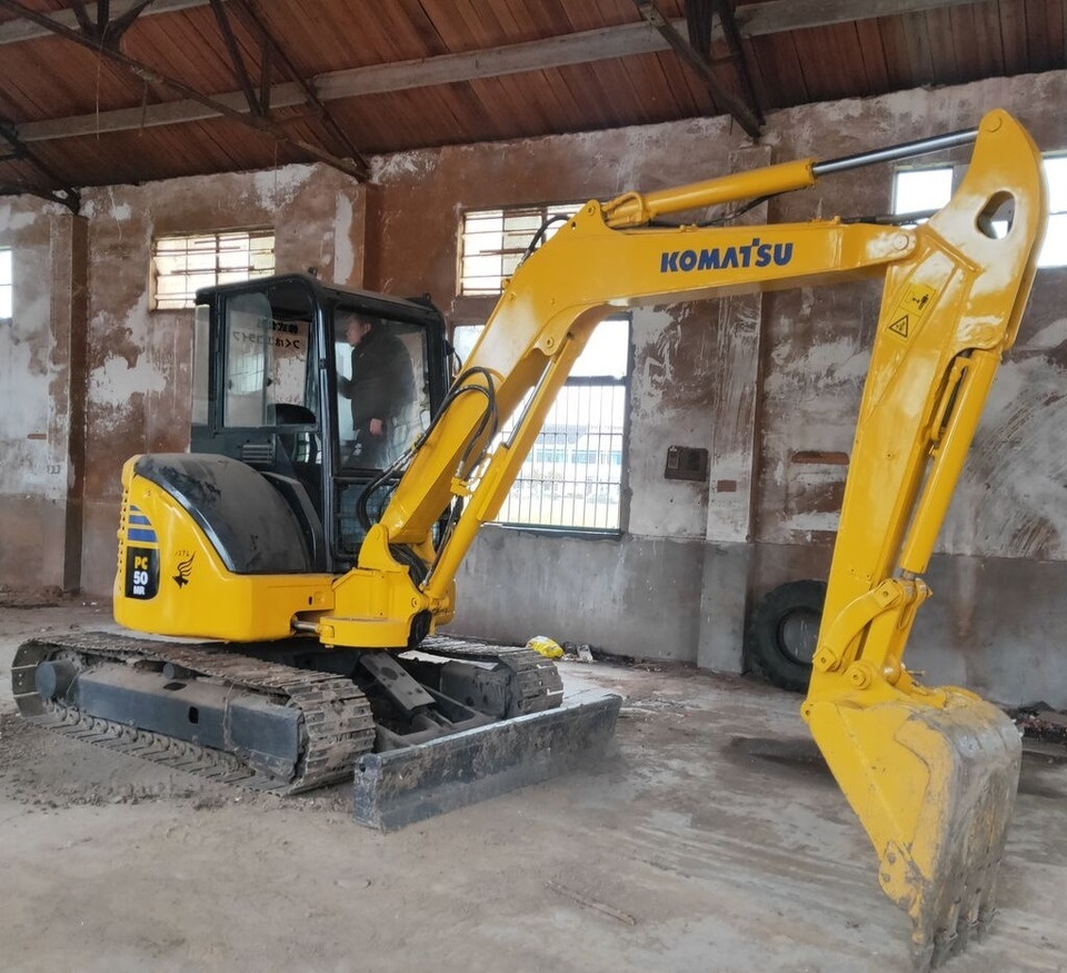 Mini escavadeira Komatsu PC50: foto 6