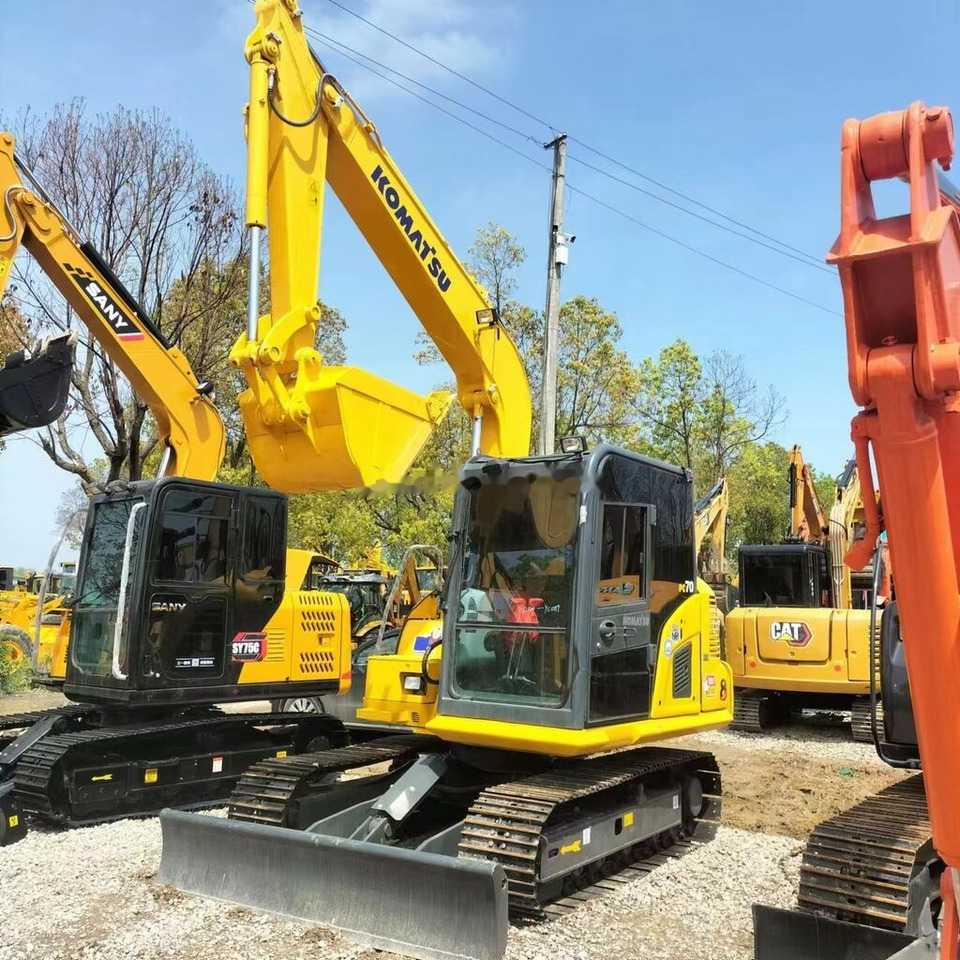 Komatsu PC70 - Escavadora de rastos: foto 2 Komatsu PC70 - Escavadora de rastos: foto 2