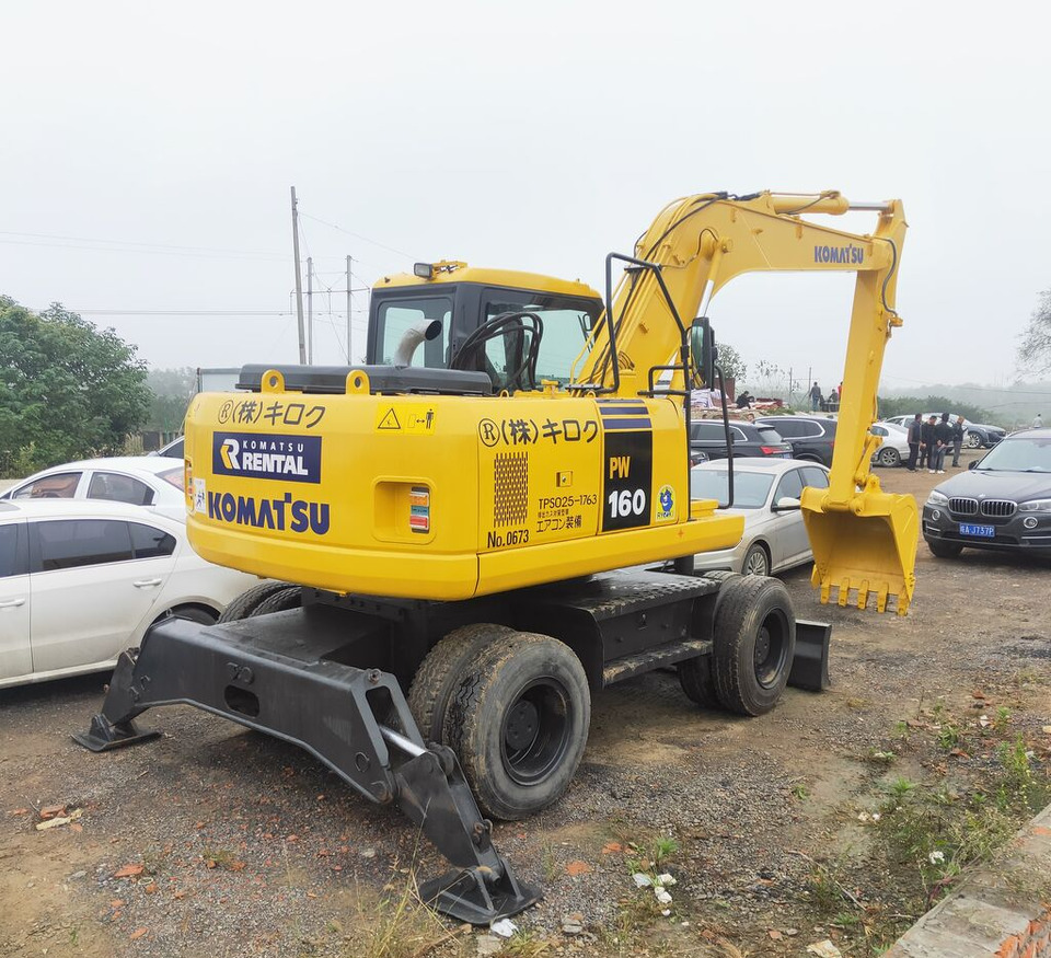 Komatsu PW160 - Escavadora de rastos: foto 5 Komatsu PW160 - Escavadora de rastos: foto 5