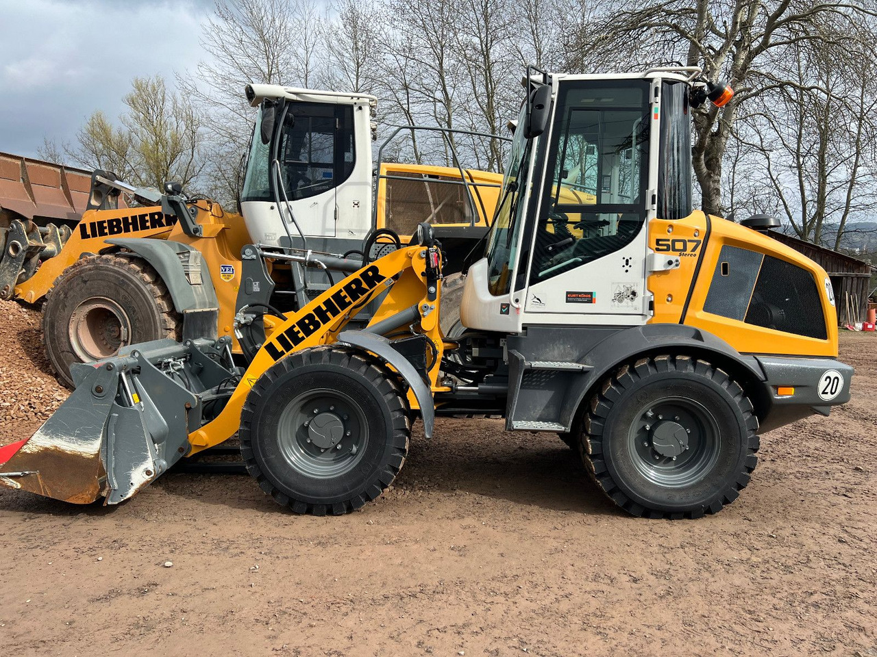 Liebherr L 507 Stereo V Likufix - Pá carregadora de rodas: foto 1 Liebherr L 507 Stereo V Likufix - Pá carregadora de rodas: foto 1