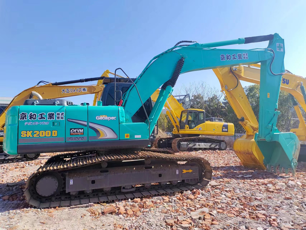 KOBELCO SK200D - Escavadora de rastos: foto 3 KOBELCO SK200D - Escavadora de rastos: foto 3