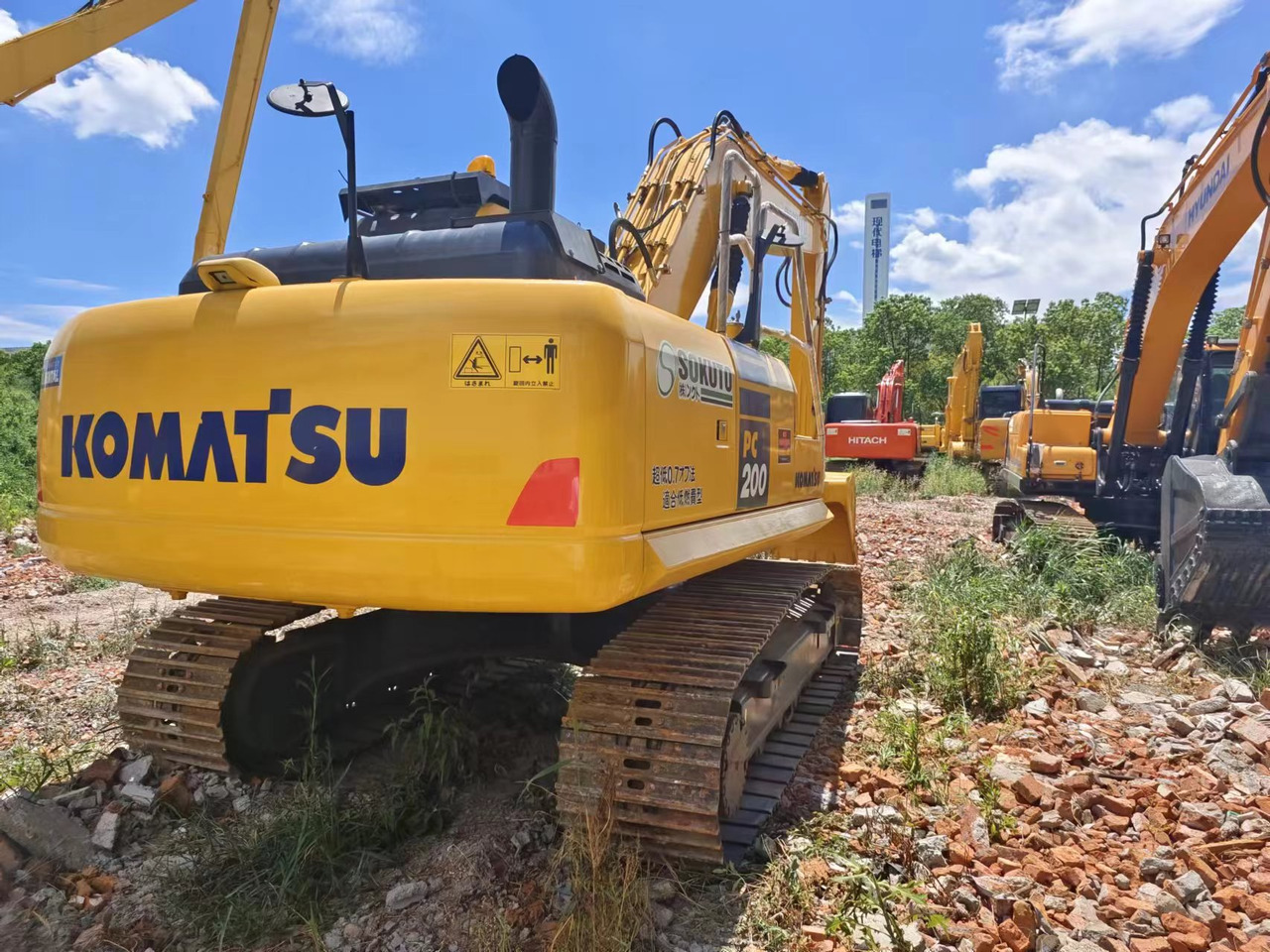 Escavadora de rastos novo KOMATSU PC200-8N1 surplus Japan PC55 PC60-7 PC200-7 PC200-8: foto 12