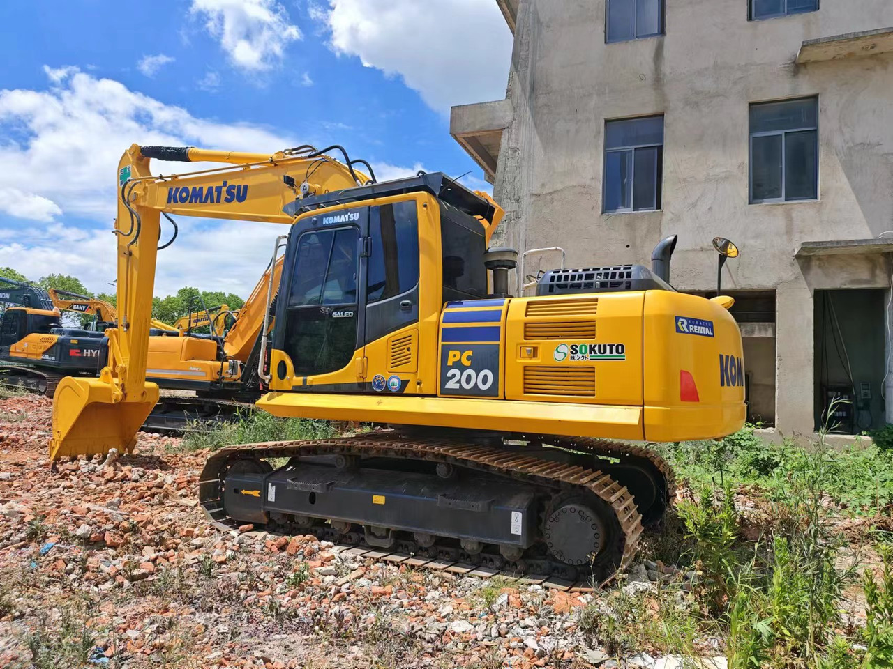 KOMATSU PC200-8N1 surplus Japan PC55 PC60-7 PC200-7 PC200-8 - Escavadora de rastos: foto 1 KOMATSU PC200-8N1 surplus Japan PC55 PC60-7 PC200-7 PC200-8 - Escavadora de rastos: foto 1