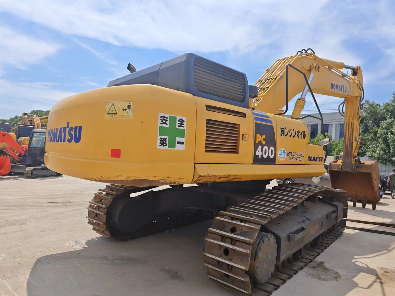 KOMATSU PC400-8R - Escavadora de rastos: foto 2 KOMATSU PC400-8R - Escavadora de rastos: foto 2