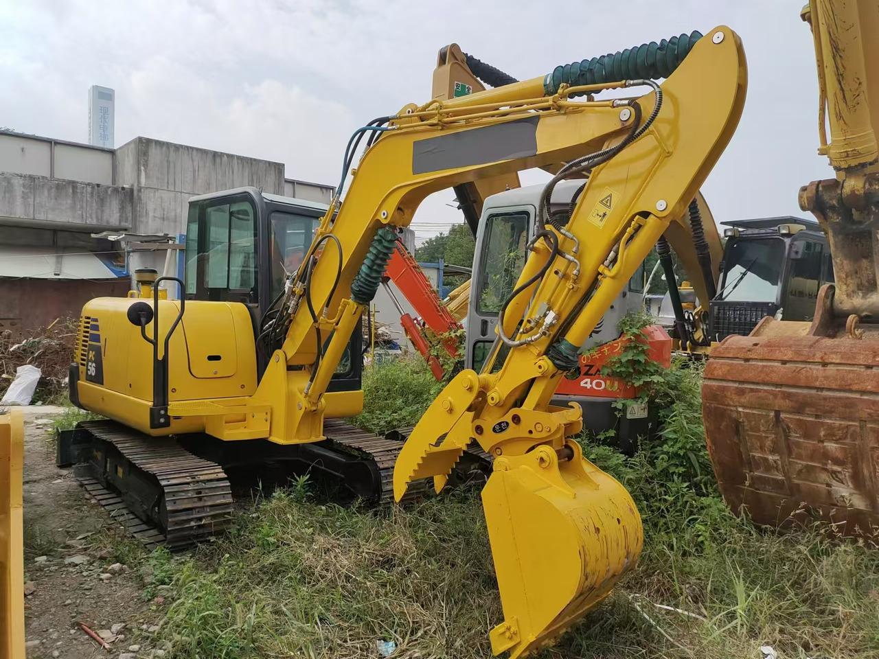 KOMATSU PC56-7 PC56 - Mini escavadeira: foto 1 KOMATSU PC56-7 PC56 - Mini escavadeira: foto 1