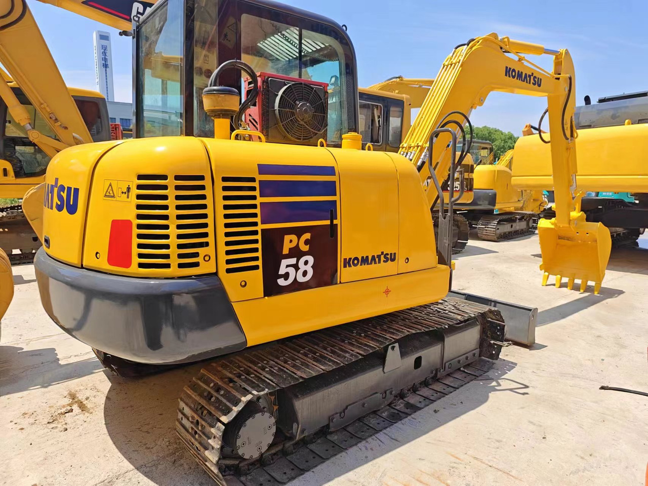 KOMATSU PC58 - Mini escavadeira: foto 2 KOMATSU PC58 - Mini escavadeira: foto 2