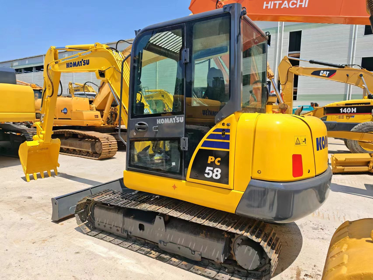 KOMATSU PC58 - Mini escavadeira: foto 5 KOMATSU PC58 - Mini escavadeira: foto 5