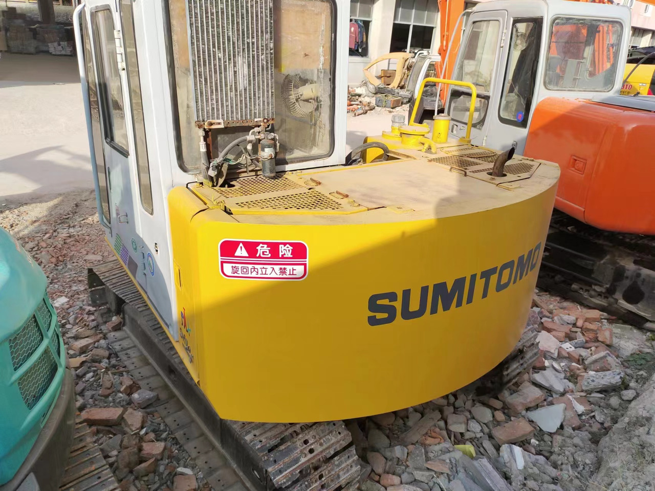 SUMITOMO SH60 - Mini escavadeira: foto 3 SUMITOMO SH60 - Mini escavadeira: foto 3