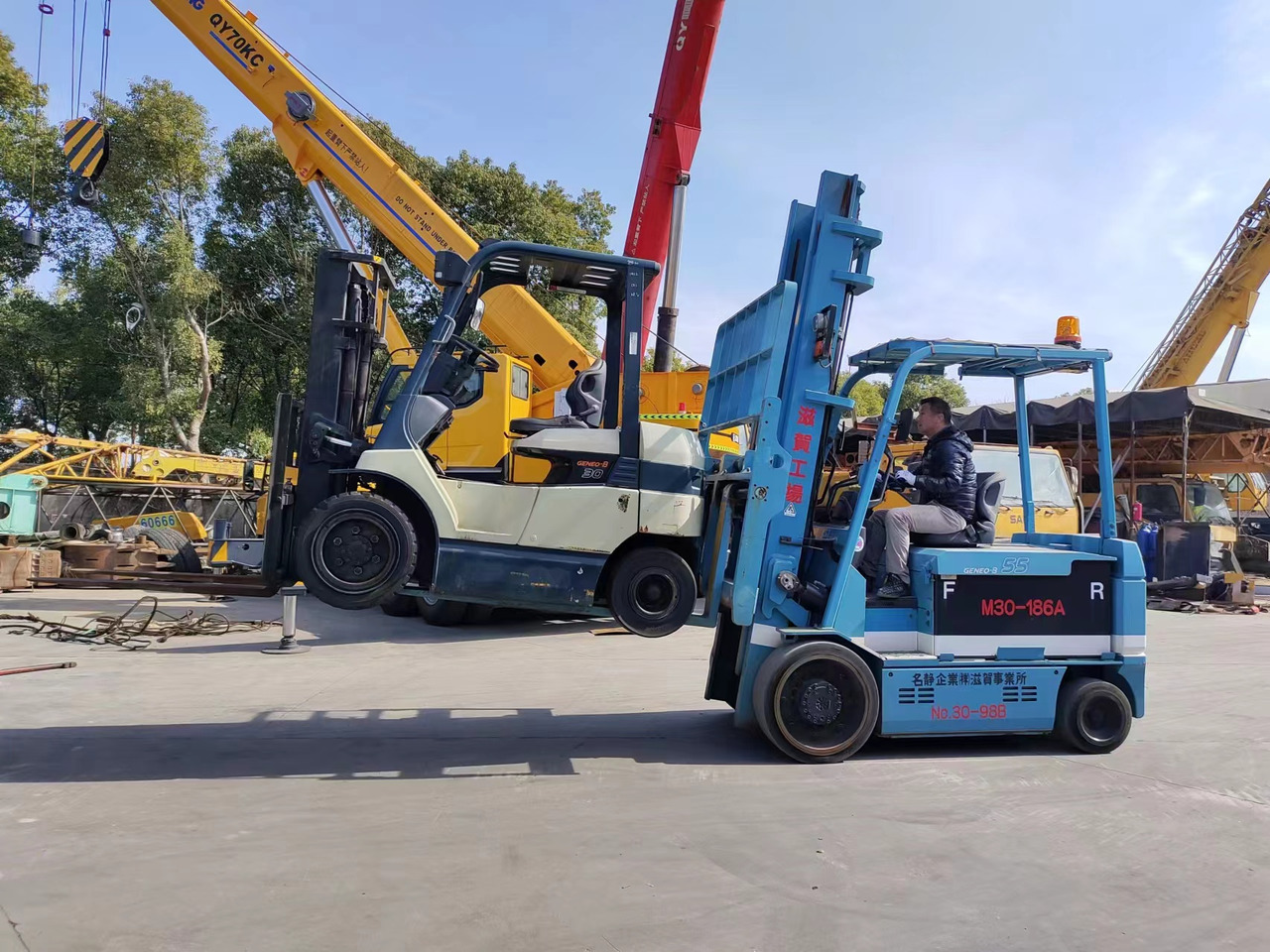 TOYOTA 7FBCU55 electric forklift from Japan original - Empilhador elétrico: foto 4 TOYOTA 7FBCU55 electric forklift from Japan original - Empilhador elétrico: foto 4