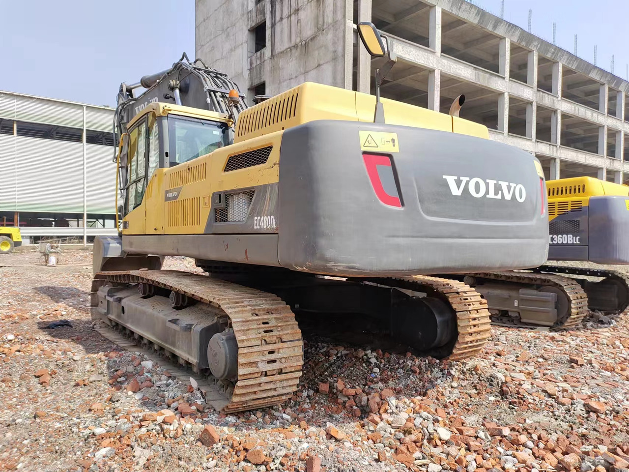 Escavadora de rastos VOLVO EC480DL: foto 6