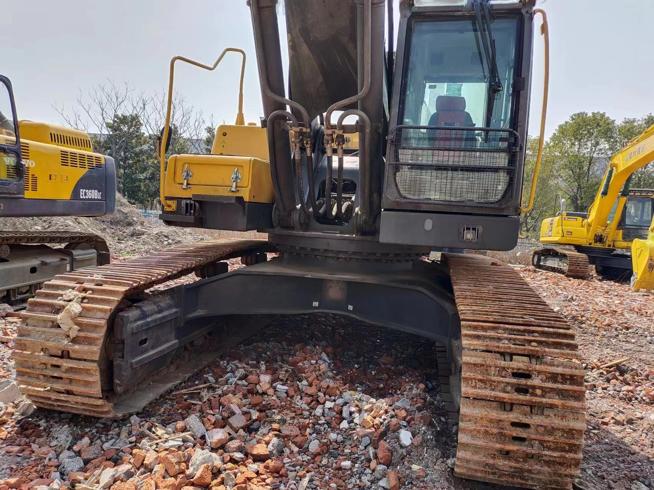 Escavadora de rastos VOLVO EC480DL: foto 7