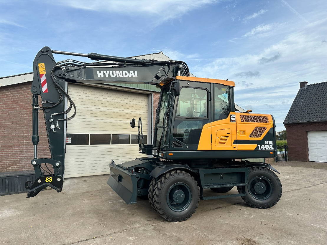 Escavadeira de rodas Hyundai HW140A Nieuw: foto 7