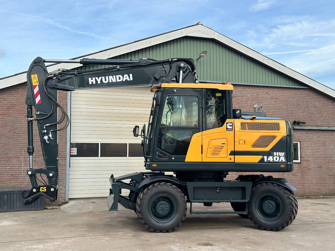 Escavadeira de rodas Hyundai HW140A Nieuw: foto 9