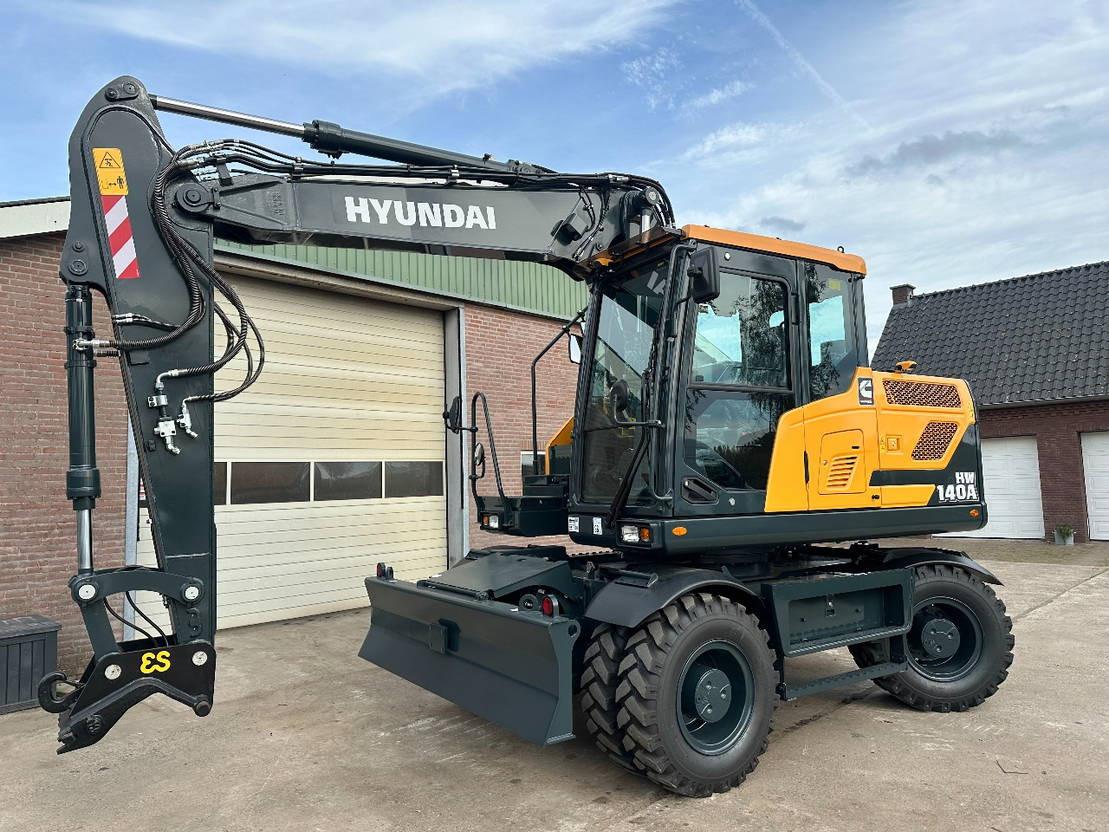Escavadeira de rodas Hyundai HW140A Nieuw: foto 10