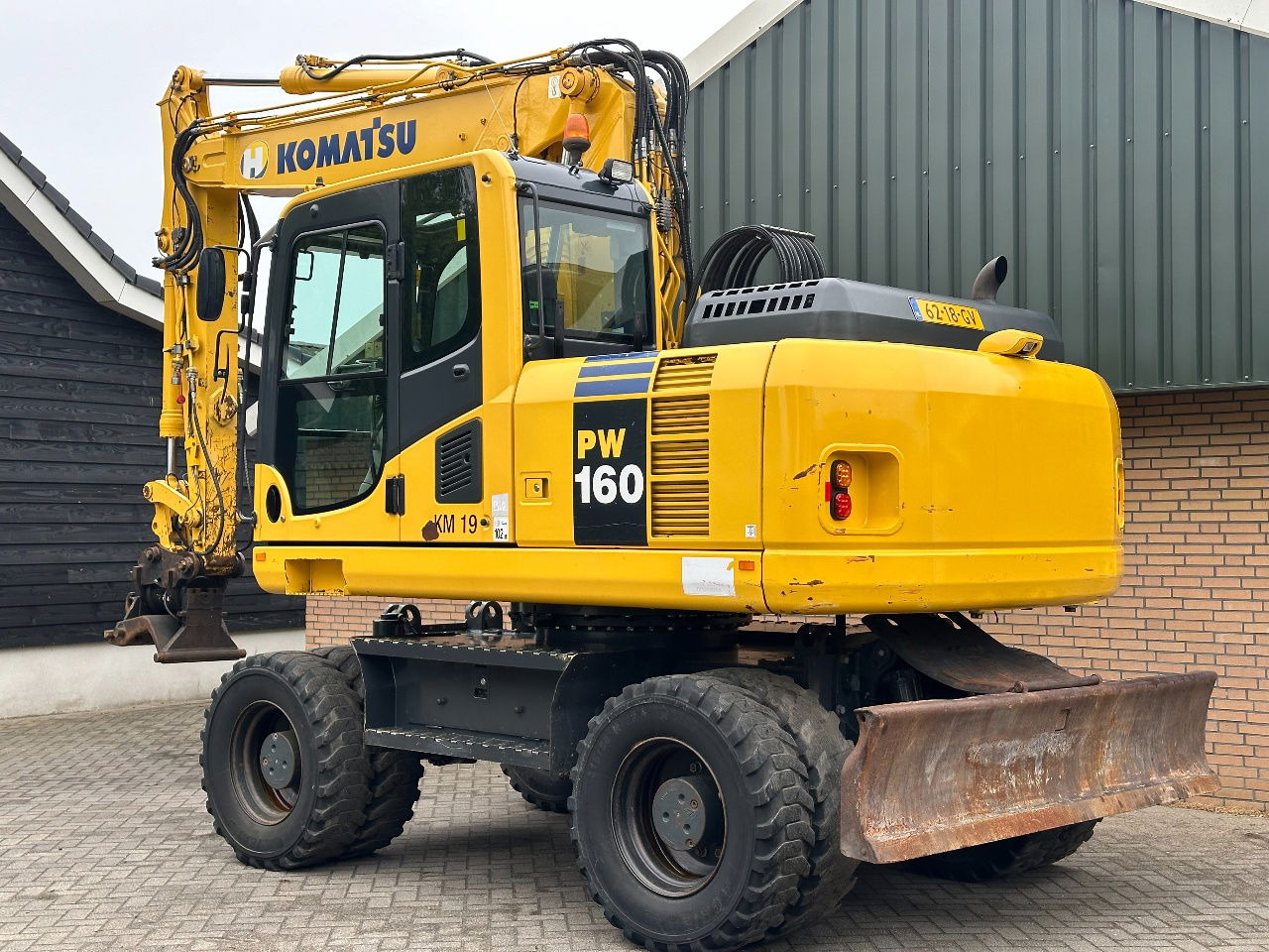 Komatsu PW160-8 - Escavadeira de rodas: foto 3 Komatsu PW160-8 - Escavadeira de rodas: foto 3