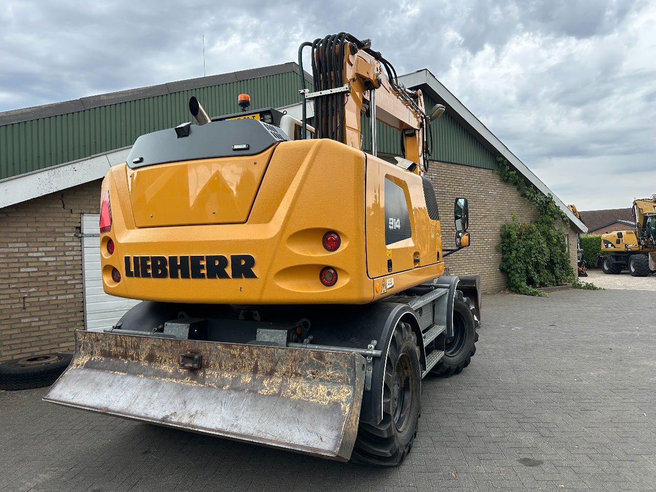 Liebherr A914 - Escavadeira de rodas: foto 5 Liebherr A914 - Escavadeira de rodas: foto 5