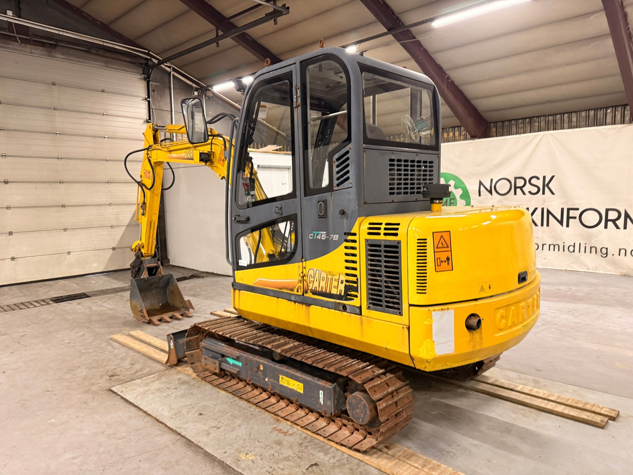 Carter CT45-7B - Mini escavadeira: foto 3 Carter CT45-7B - Mini escavadeira: foto 3