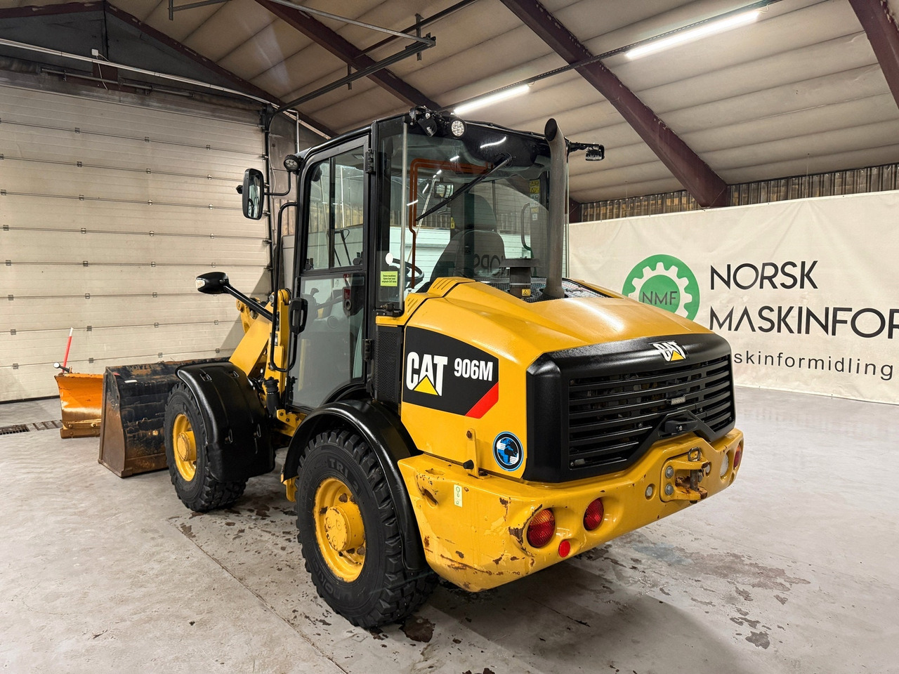 Cat 906M High Flow, 40 km/t med skuff og plog # TIL LEIE# - Pá carregadora de rodas: foto 3 Cat 906M High Flow, 40 km/t med skuff og plog # TIL LEIE# - Pá carregadora de rodas: foto 3