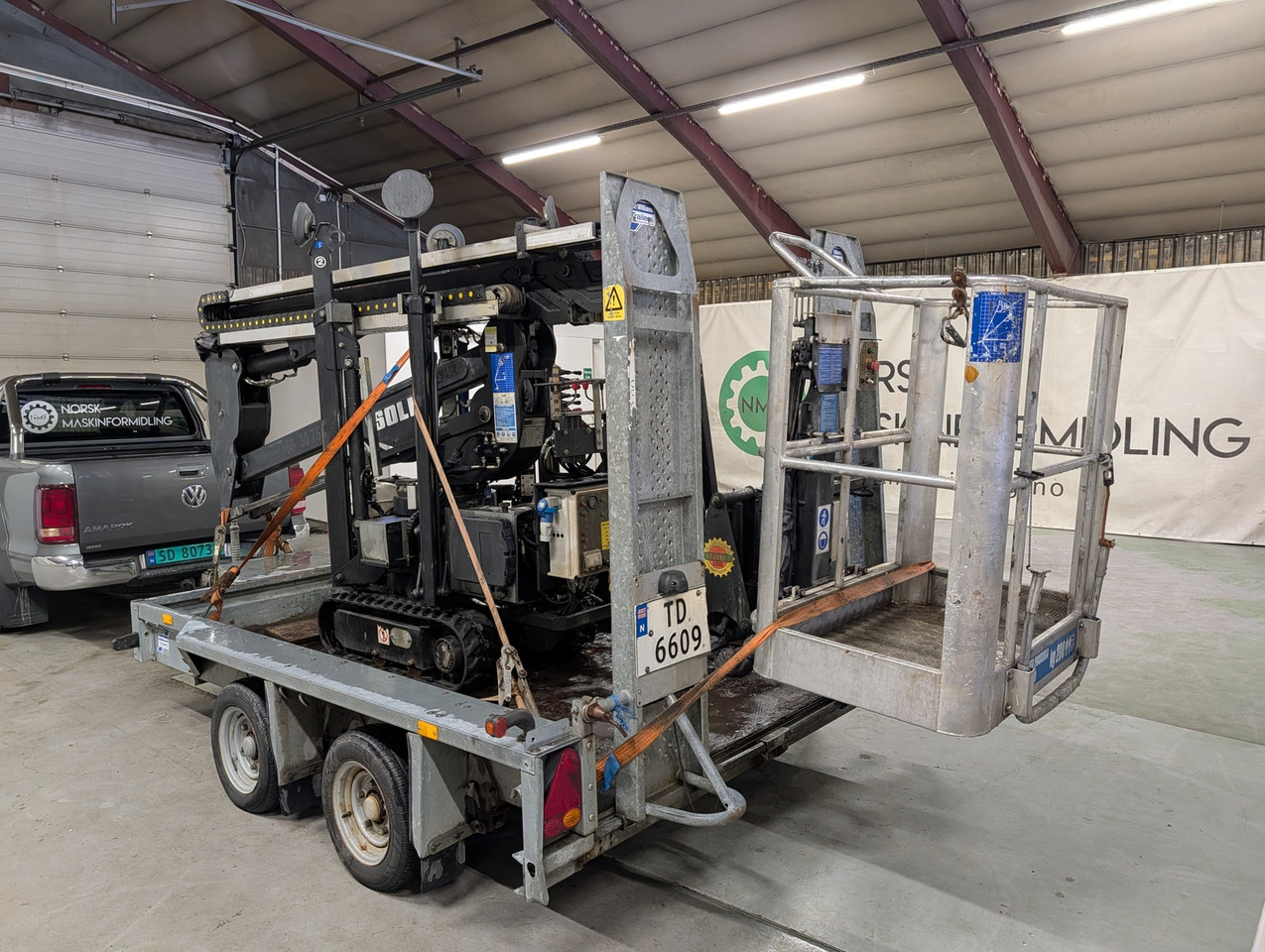 Isoli Easylift R160 på henger - Plataforma aranha: foto 3 Isoli Easylift R160 på henger - Plataforma aranha: foto 3