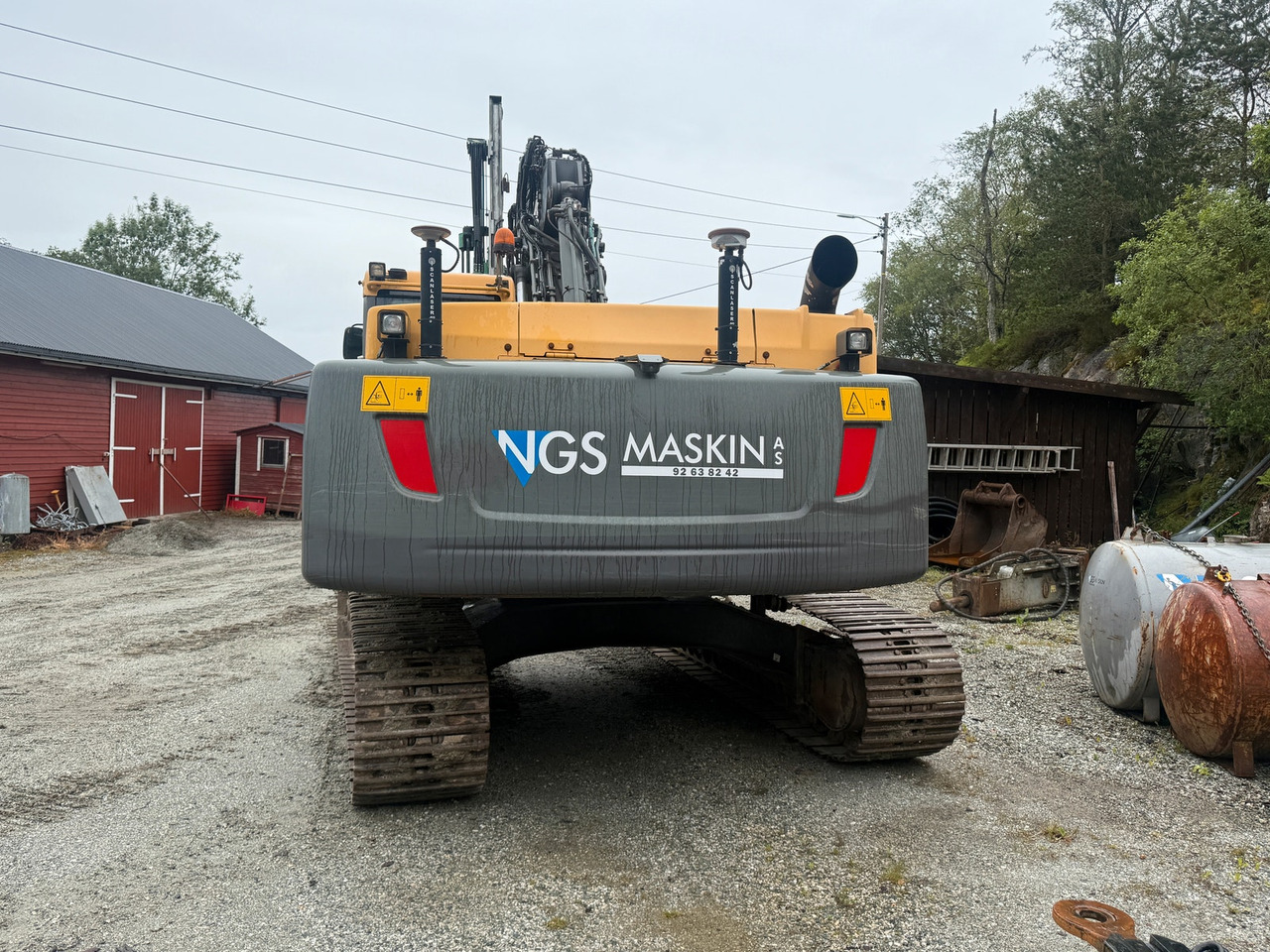 Volvo EC250DL med Montabert tårn - Escavadora de rastos: foto 5 Volvo EC250DL med Montabert tårn - Escavadora de rastos: foto 5