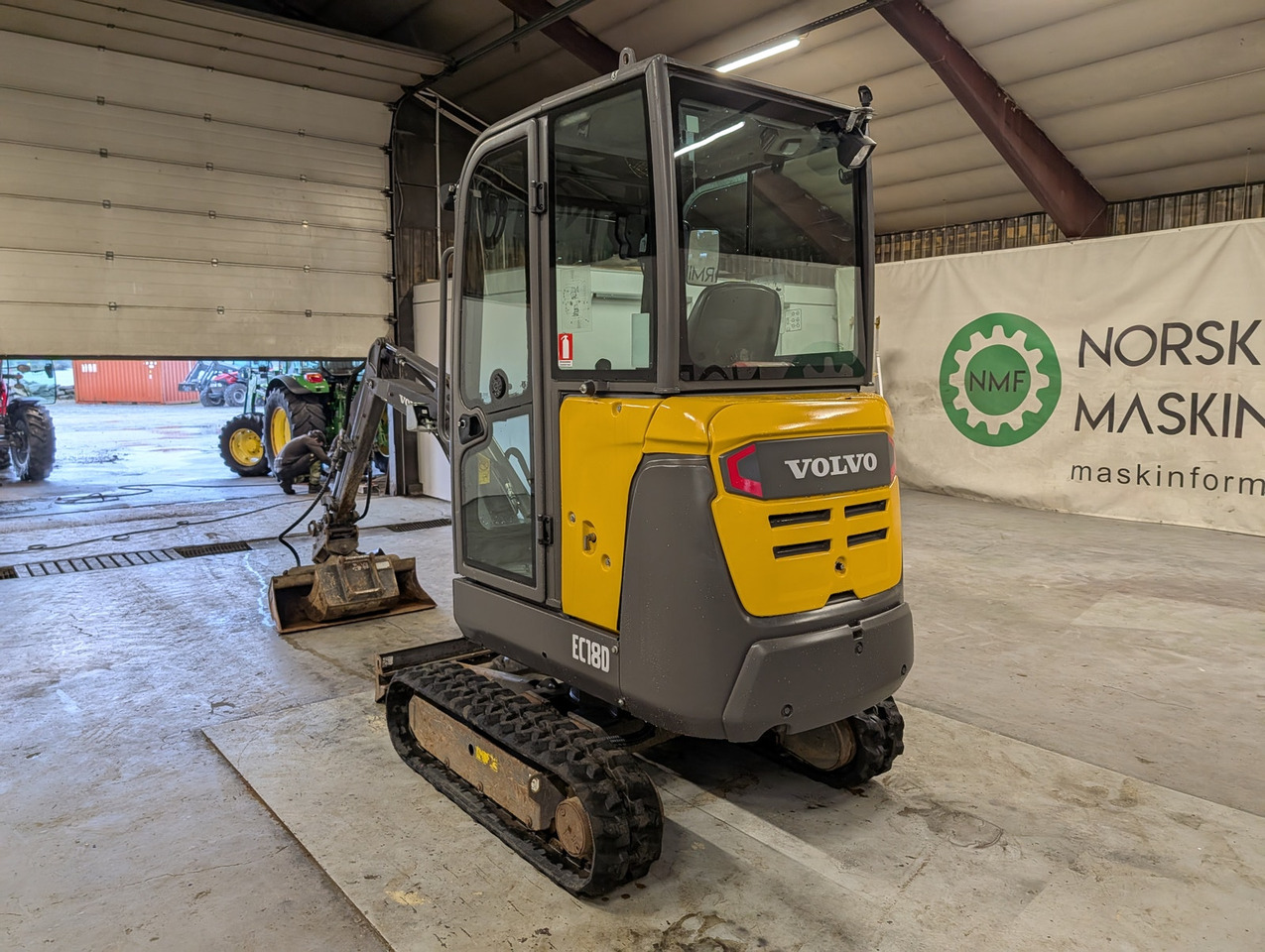 Volvo ECR18D - Mini escavadeira: foto 4 Volvo ECR18D - Mini escavadeira: foto 4