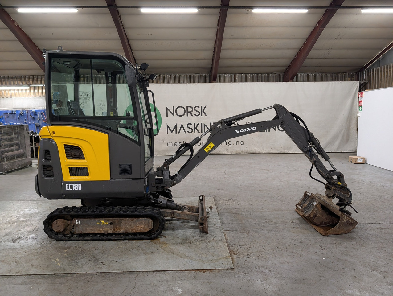 Volvo ECR18D - Mini escavadeira: foto 5 Volvo ECR18D - Mini escavadeira: foto 5