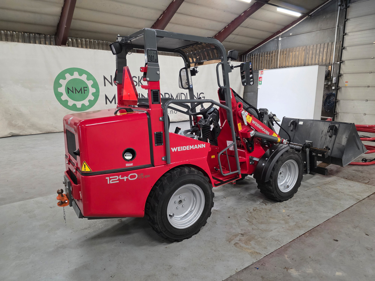 Weidemann 1240CX LP - Pá carregadora de rodas: foto 5 Weidemann 1240CX LP - Pá carregadora de rodas: foto 5