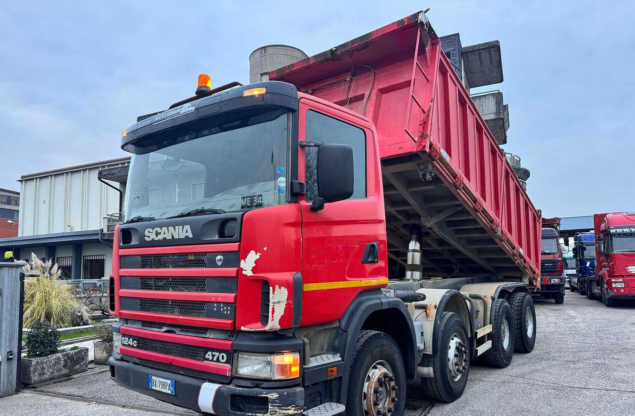 Scania R124/470 Ribaltabile 8X4 - Camião basculante: foto 2 Scania R124/470 Ribaltabile 8X4 - Camião basculante: foto 2