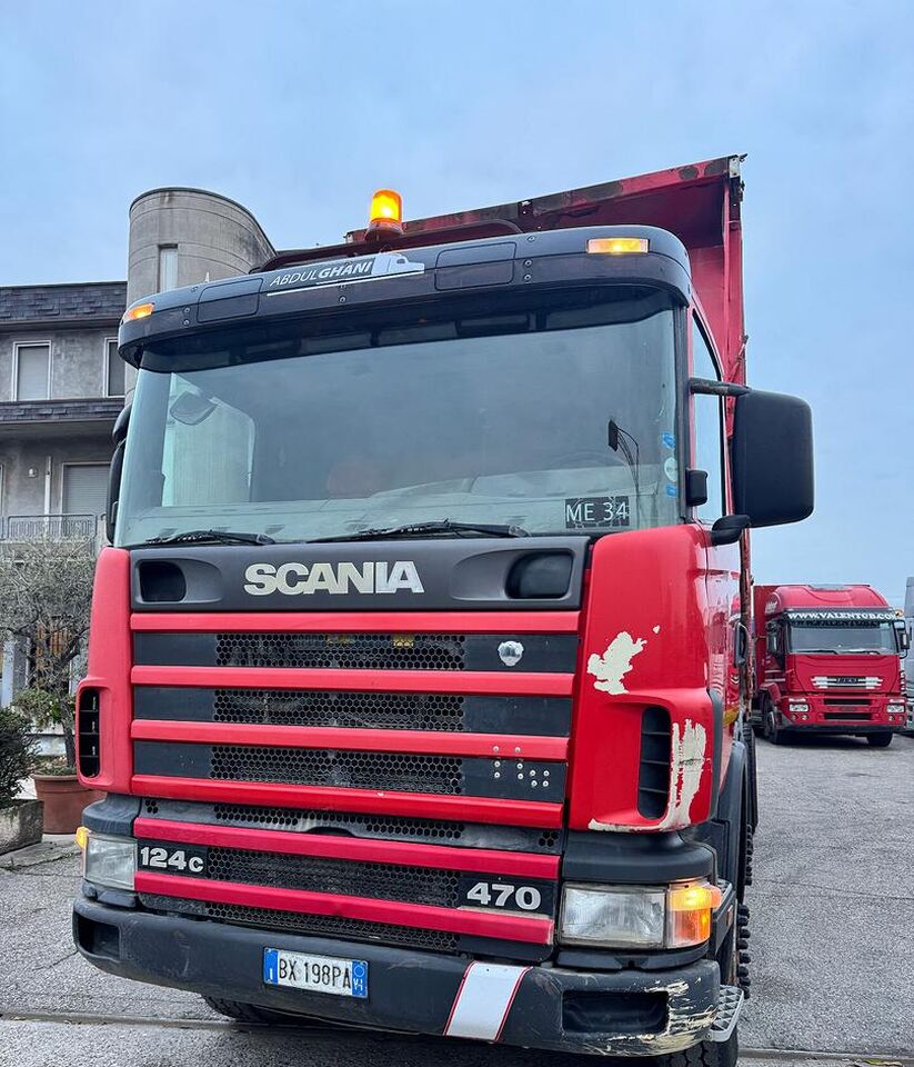 Scania R124/470 Ribaltabile 8X4 - Camião basculante: foto 1 Scania R124/470 Ribaltabile 8X4 - Camião basculante: foto 1