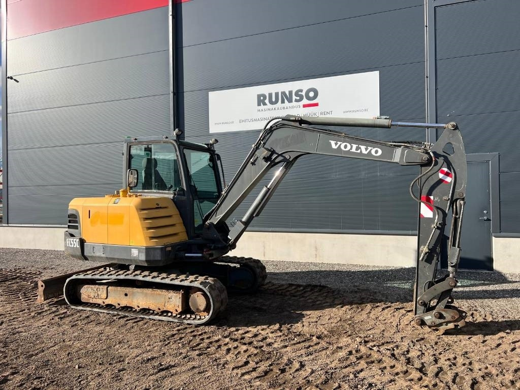 Mini escavadeira Volvo EC 55 C: foto 7