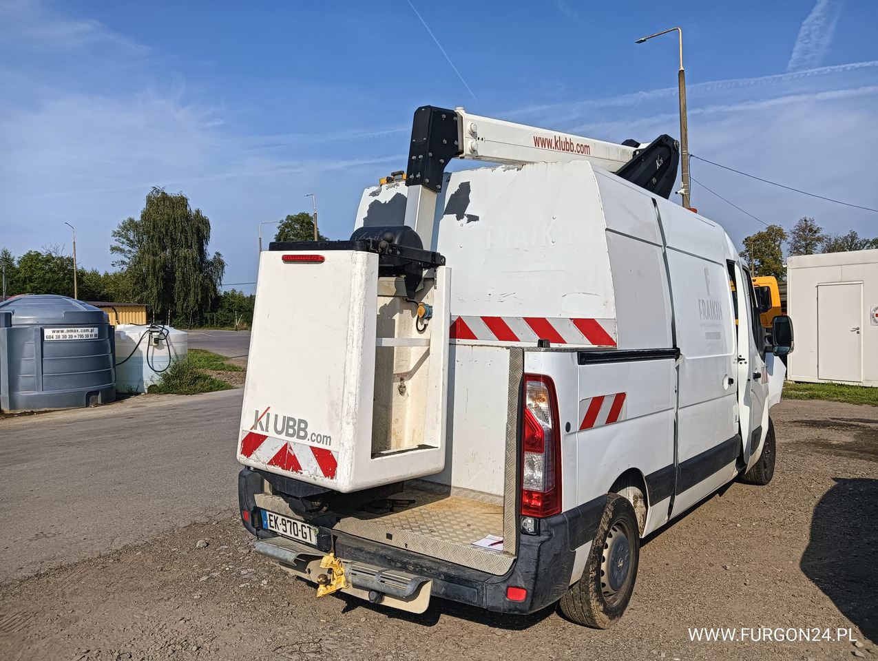 Caminhão com plataforma aérea OPEL MOVANO L2H2 PODNOŚNIK KOSZOWY KLUBB K26 NR 804: foto 6