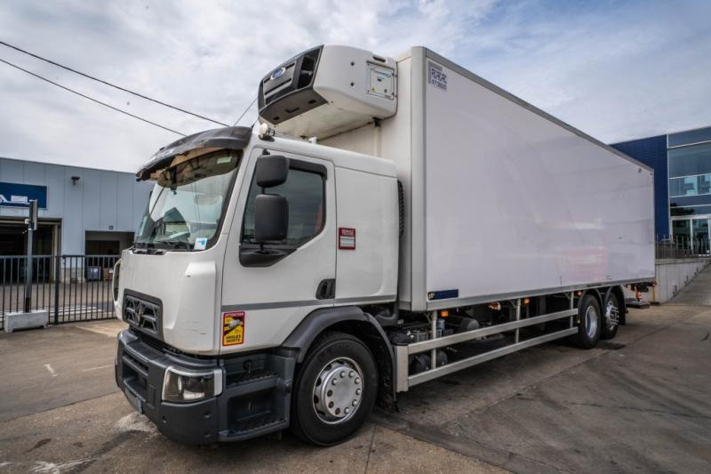 Renault D WIDE 380 DXI +CARRIER 1250 MT+DHOLLANDIA - Camião frigorífico: foto 1 Renault D WIDE 380 DXI +CARRIER 1250 MT+DHOLLANDIA - Camião frigorífico: foto 1