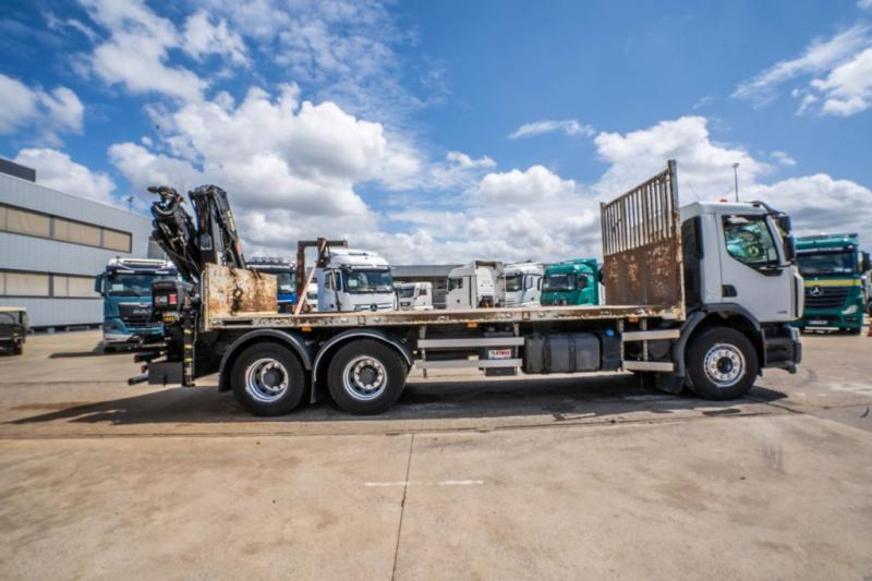 Renault LANDER 340 DXI-6X4+HIAB 14 T/m/3xhydr. - Camião de caixa aberta/ Plataforma, Camião grua: foto 5 Renault LANDER 340 DXI-6X4+HIAB 14 T/m/3xhydr. - Camião de caixa aberta/ Plataforma, Camião grua: foto 5