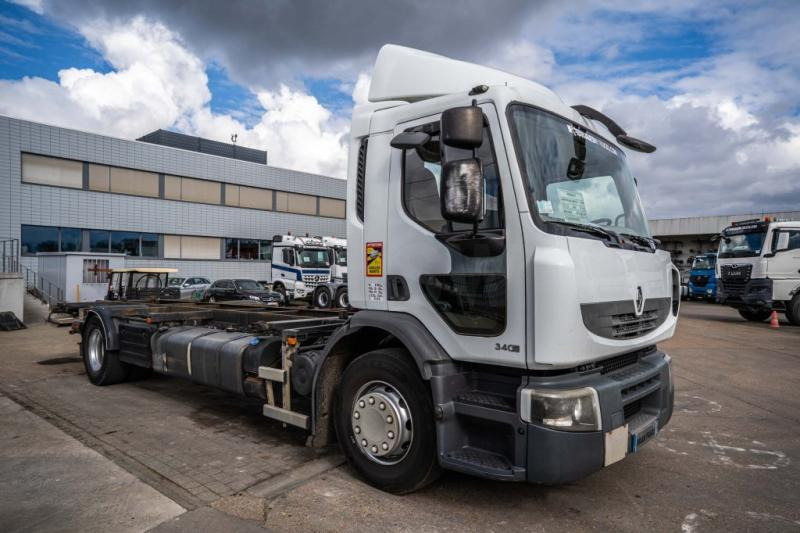 Renault PREMIUM 340 DXI // HAYON RETRACT - Camião transportador de contêineres/ Caixa móvel: foto 2 Renault PREMIUM 340 DXI // HAYON RETRACT - Camião transportador de contêineres/ Caixa móvel: foto 2