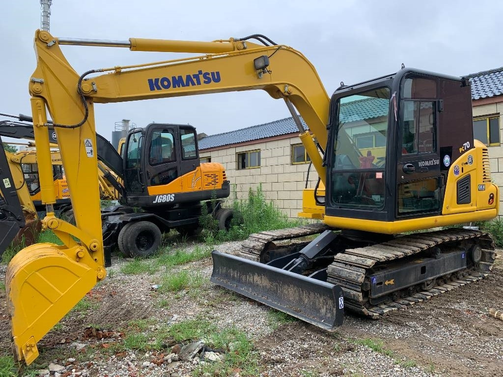 Escavadora de rastos novo Komatsu PC 70: foto 1