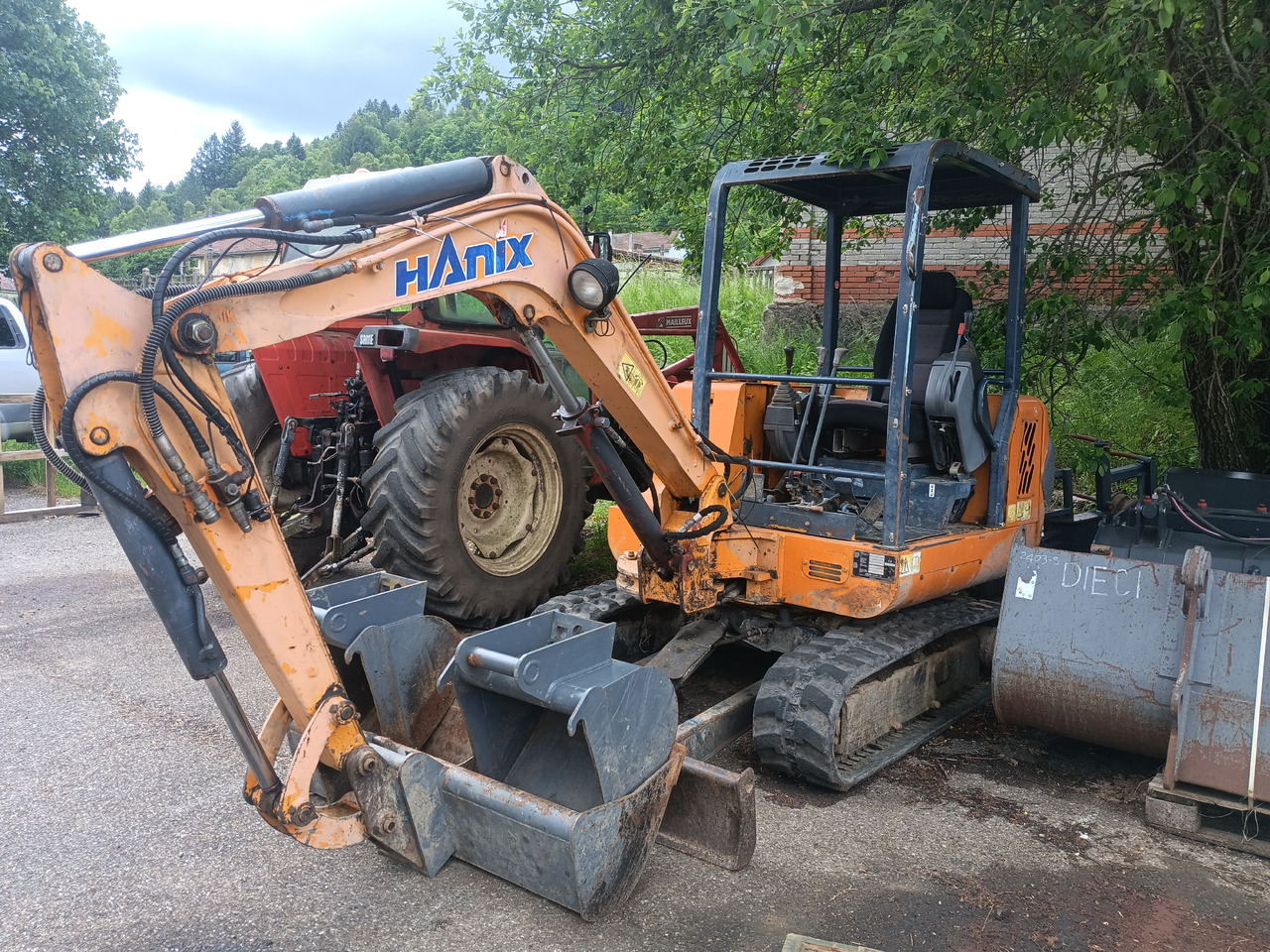Hanix H26B - Mini escavadeira: foto 3 Hanix H26B - Mini escavadeira: foto 3