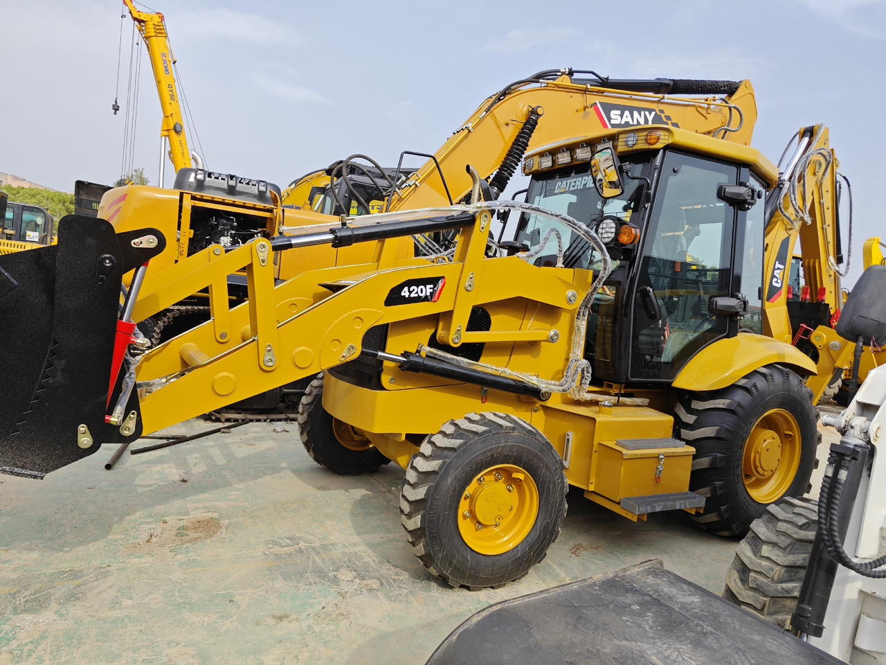 CATERPILLAR 428F backhoe loader - Retroescavadeira: foto 4 CATERPILLAR 428F backhoe loader - Retroescavadeira: foto 4