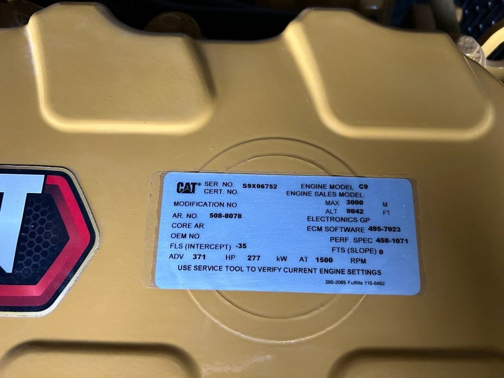 Gerador elétrico novo CAT DE300E0 - C9 - 300 kVA Generator - DPX-18021: foto 15
